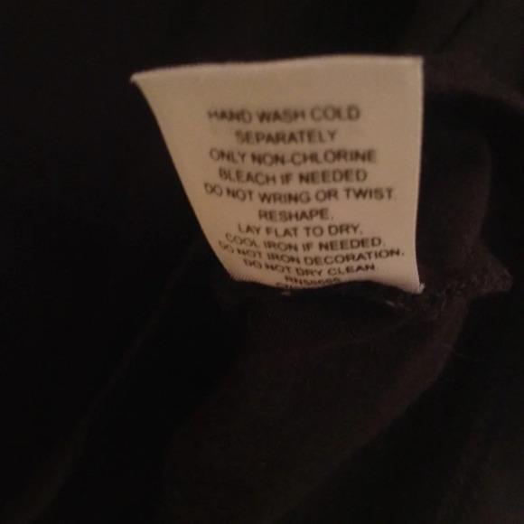 Caslon for Encore Beaded Black Short Sleeve Top 2X - Picture 7 of 8